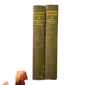 The Harvard Classics. Dr. Eliot’s Five-Foot Shelf Of Books. Books 36 & 37.